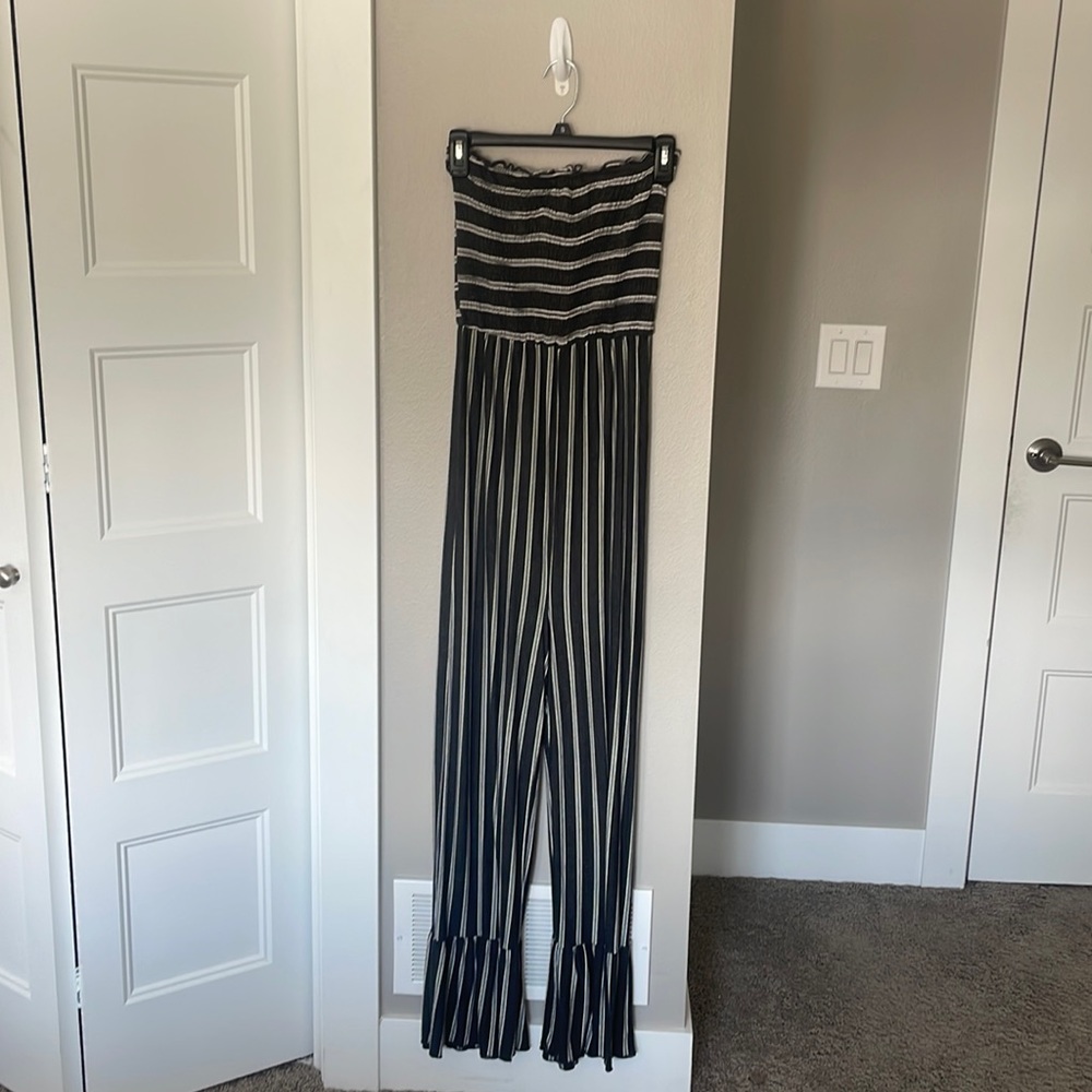 Comfy striped jumpsuit